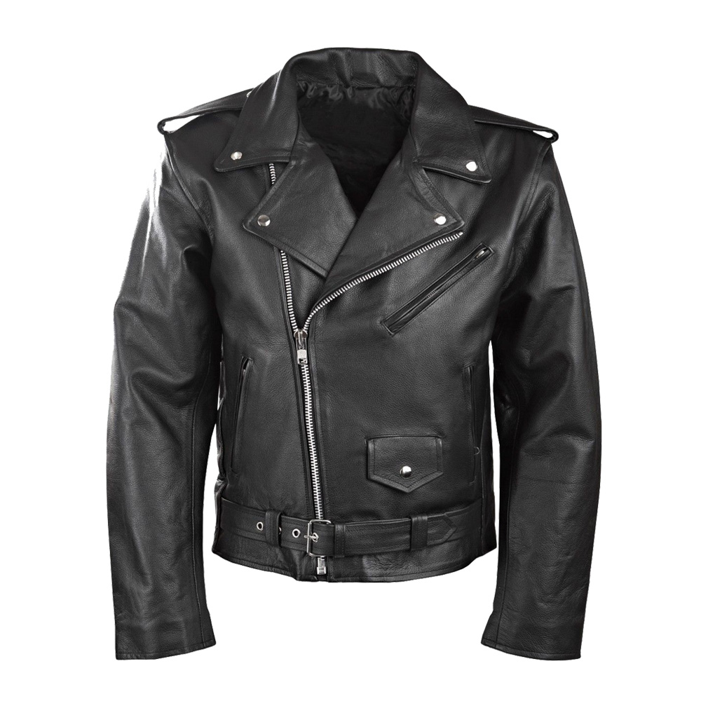 COP STYLE LEATHER JACKET-image